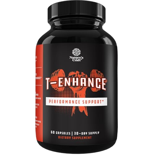 Best Natural Testosterone Booster for Men - Male Enhancement Supplement Estrogen Blocker Energy Pills for Enlargement Muscle Builder Fat Burner and Mood Boost - Male Enhancing Energy Supplement