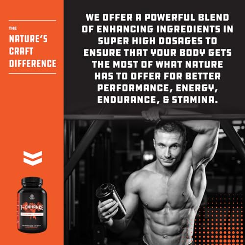 Best Natural Testosterone Booster for Men - Male Enhancement Supplement Estrogen Blocker Energy Pills for Enlargement Muscle Builder Fat Burner and Mood Boost - Male Enhancing Energy Supplement