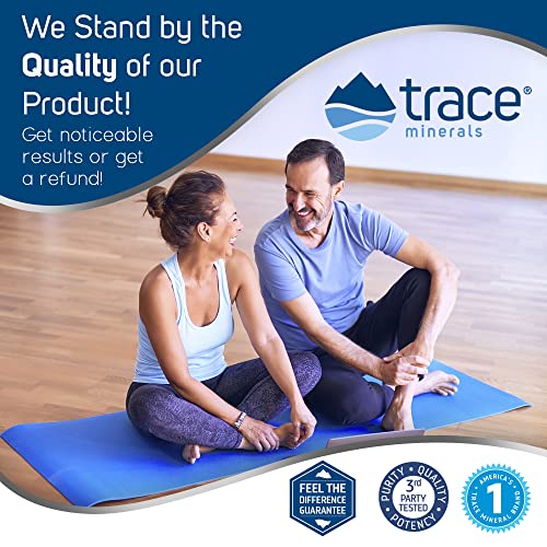 Trace Minerals | Liquid Cal / Mag / Zinc | Calcium, Magnesium, Zinc, Vitamin D3 | Dietary Supplement Supports Tissue, Muscle, and Bone Density