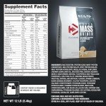 Dymatize Super Mass Gainer Protein Powder, 1280 Calories & 52g Protein, 10.7g BCAAs, Mixes Easily, Tastes Delicious, Gourmet Vanilla, 12 lbs