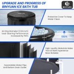 XL Ice Bath Tub for Athletes - 106 Gallons