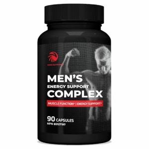 Nobi Nutrition Premium Testosterone Booster for Men - Male Enhancing Pills - Enlargement Supplement - Increase Size, Strength and Stamina - Energy, Fat Burner, Endurance Test Boost - 90 Capsules