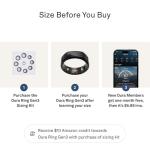 Oura Ring Gen3 Heritage - Smart Fitness Tracker