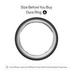Oura Ring 4 - Stealth - Smart Fitness Tracker