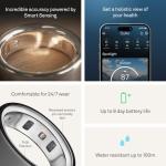 Oura Ring 4 - Stealth - Smart Fitness Tracker
