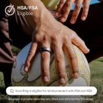 Oura Ring 4 - Stealth - Smart Fitness Tracker