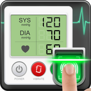 Blood Pressure Monitor with Finger Scanner