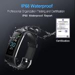 Fitness Tracker with Heart Rate & Oxygen Monitor
