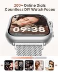 1.83" HD Fitness Smart Watch with Heart Rate Monitor