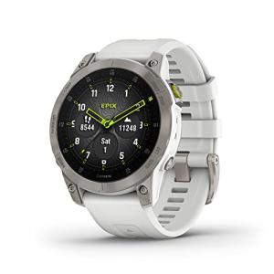 Garmin Epix Gen 2 Active Smartwatch - White Titanium