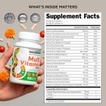 LiveGood Men's Vegan Multivitamin with Essential Nutrients