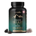Livegood Himalayan Shilajit & Sea Moss Capsules for Energy