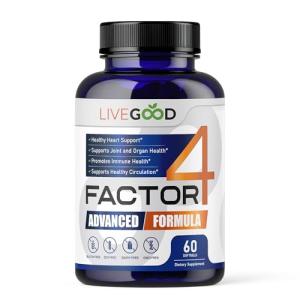 LIVEGOOD Omega 3 Fish Oil with CoQ10 & Turmeric