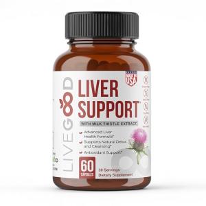 LIVEGOOD Liver Support Supplement with Milk Thistle