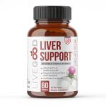 LIVEGOOD Liver Support Supplement with Milk Thistle