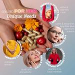 LiveGood Women's Complete Vegan Multivitamin, 60 Capsules