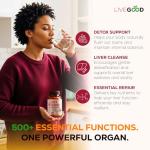 LIVEGOOD Liver Support Supplement with Milk Thistle