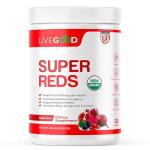 LIVEGOOD Organic Super Reds - Vegan Superfood Blend