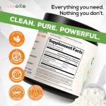 LIVEGOOD Creatine + HMB Powder for Strength & Recovery