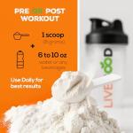 LIVEGOOD Creatine + HMB Powder for Strength & Recovery