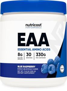 Nutricost Blue Raspberry EAA Powder - 30 Servings