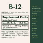 Nature's Bounty Vitamin B12 1000 mcg, 200 Count