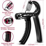 FitBeast Adjustable Hand Grip Strengthener Kit - 5 Pack