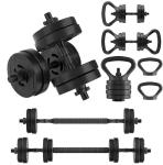 OLIXIS 4-in-1 Adjustable Dumbbell Set 40lbs