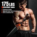 175lb Resistance Bands with Handles and Accessories