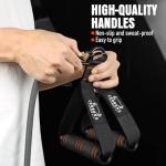 175lb Resistance Bands with Handles and Accessories