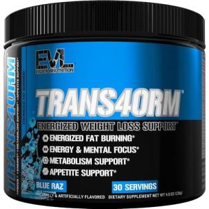 Evlution Thermogenic Fat Burner Powder - Blue Raz