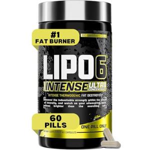 Nutrex Lipo6 Black Intense Belly Fat Burner 60ct