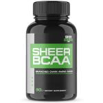 Sheer BCAA Branched Chain Amino Acids Supplement, Muscle Building Post Workout, 90 BCAA Capsules, 30 Day Supply