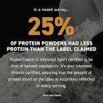 Kaged Chocolate Peanut Butter Casein Protein Powder