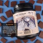 Earth Fed Muscle Nocturnal Dark Chocolate Protein Powder