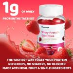 Whey Protein Gummies - Healthy Snack Bites