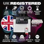 Portable Sauna Pod with Steamer and LED Light