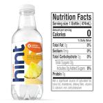 Hint Water Pineapple (Pack of 12), 16 Ounce Bottles, Pure Water Infused with Pineapple, Zero Sugar, Zero Calories, Zero Sweeteners, Zero Preservatives, Zero Artificial Flavors