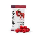 SKRATCH LABS Sport Energy Chews, Raspberry (10 pack) - Natural, Developed for Athletes and Sports Performance, Gluten Free, Dairy Free, Vegan