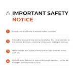 Sportneer Pull Up Bar: Adjustable Chin-up Bar for Home Gym