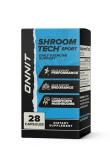 ONNIT Shroom TECH Sport (28ct) | All Natural Pre-Workout Supplement with Ashwagandha, Cordyceps Mushroom, and Rhodiola Rosea