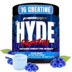 PROSUPPS Mr. Hyde Signature Pre Workout with Creatine, Beta Alanine, TeaCrine and Caffeine for Sustained Energy, Focus and Pumps - Pre-Workout Energy Drink for Men and Women (Blue Razz, 30 Servings)