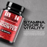 Testosterone Booster for Men - Estrogen Blocker - Supplement Natural Energy, Strength & Stamina - Lean Muscle Growth - Promotes Fat Loss - Increase Male Performance (1 Bottle) 90 Capsules/Pills