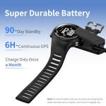 EZON GPS Running Watch with Pacer and Calorie Counter