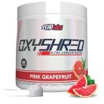 EHPlabs OxyShred Thermogenic Pre Workout Powder & Shredding Supplement - Clinically Proven Preworkout Powder with L Glutamine & Acetyl L Carnitine, Energy Boost Drink - Pink Grapefruit, 60 Servings