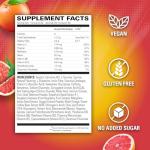 EHPlabs OxyShred Thermogenic Pre Workout Powder & Shredding Supplement - Clinically Proven Preworkout Powder with L Glutamine & Acetyl L Carnitine, Energy Boost Drink - Pink Grapefruit, 60 Servings