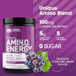 Optimum Nutrition Amino Energy Powder - Concord Grape