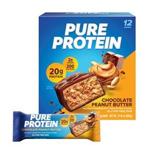Pure Protein Bars, Chocolate Peanut Butter, 12 Count