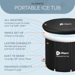 Lifepro Portable Ice Bath Tub for Home Therapy