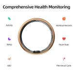 TIUZUUX Smart Fitness Ring for Activity & Sleep